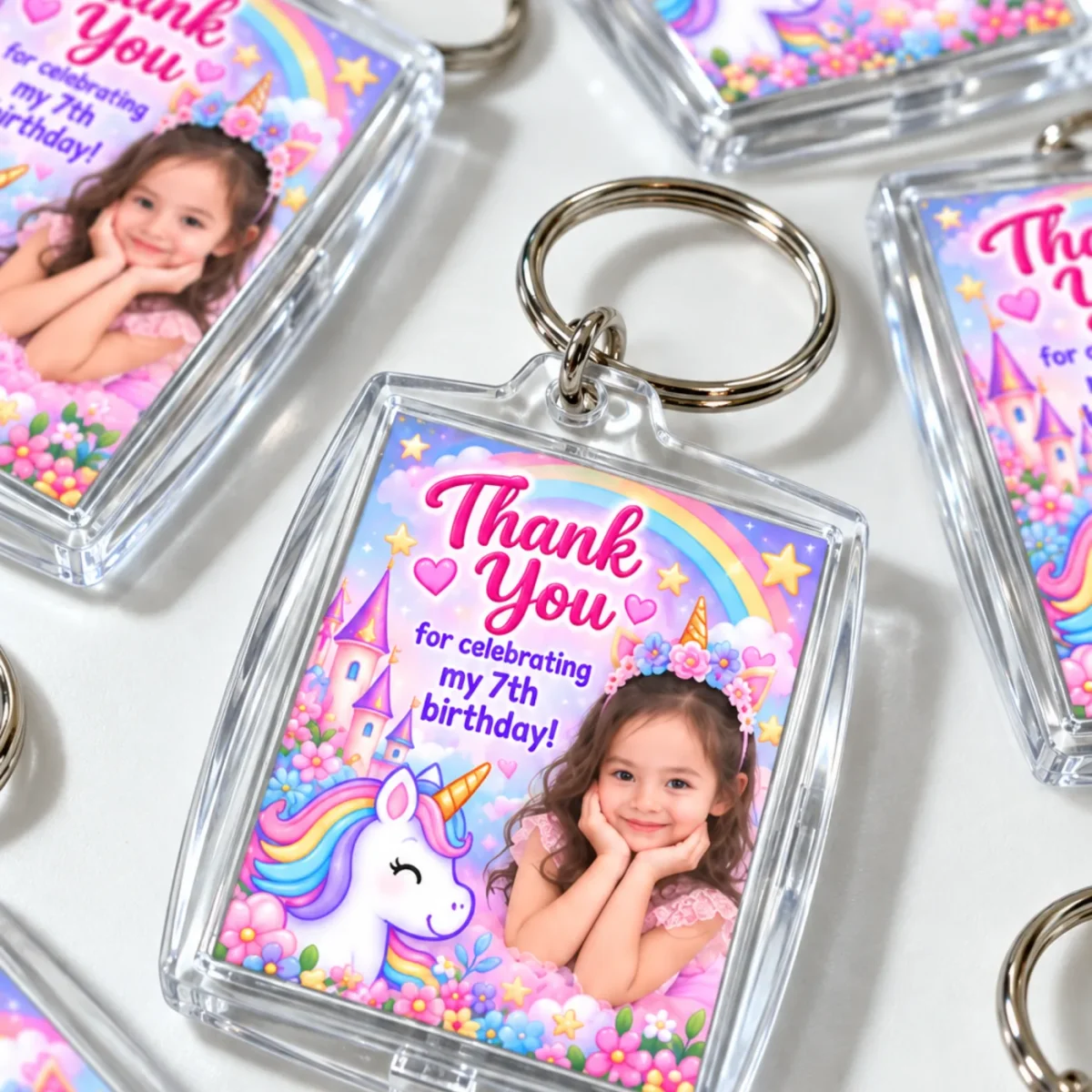 Personalized Acrylic Keychain, image 5 of 6