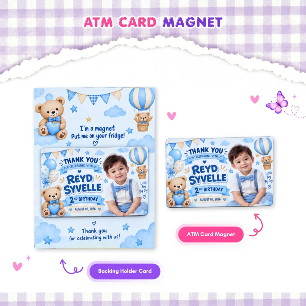 ATM Size Ref Magnet Souvenir, image 2 of 4