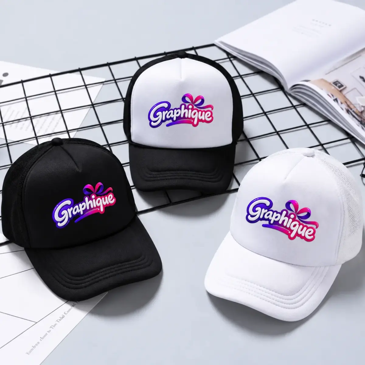 Personalized Mesh Cap, image 2 of 5