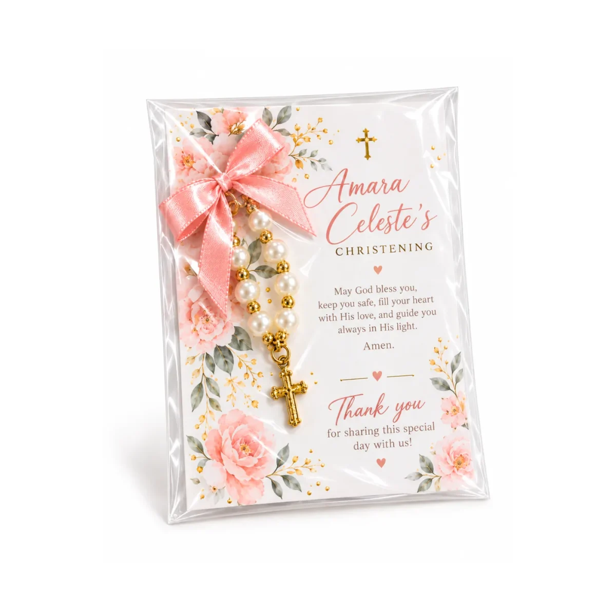 Mini Pocket Rosary Souvenir