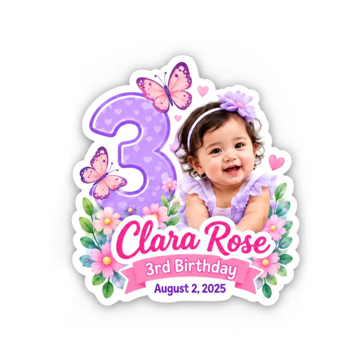 Number Cut-Out Ref Magnet