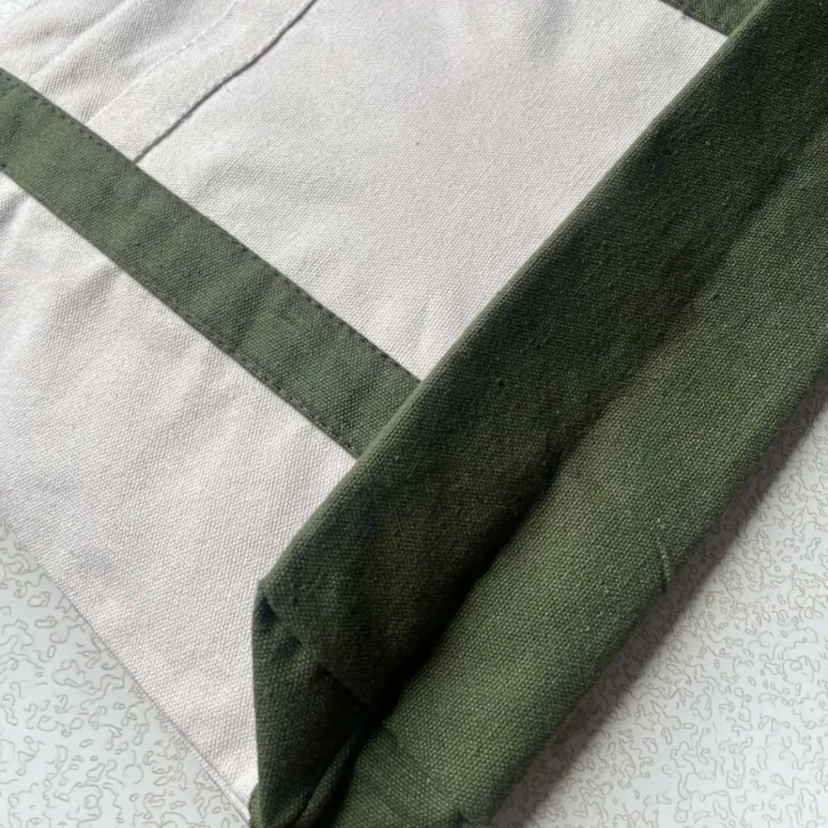 Two-Tone Canvas Tote Bag, image 3 of 6